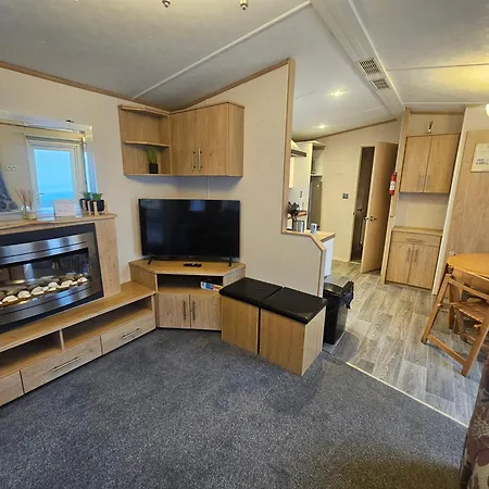 Heathers Static Caravan Sandbank Exterior photo